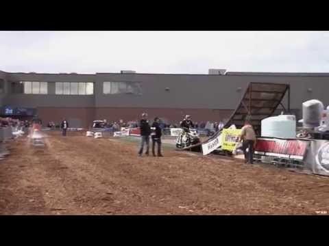 Snowmobile Backflips at the Toronto Powersports Show