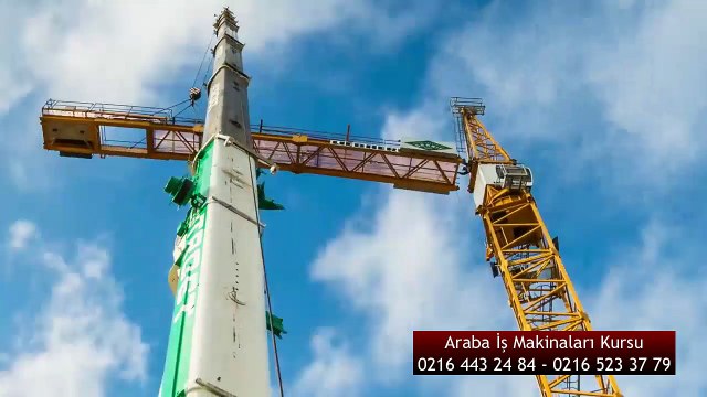 Araba İş Makineleri ve Operatörlük Kursu - KULE VİNÇ OPERATÖR BELGESİ