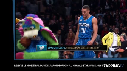 Revivez le magistral dunk d'Aaron Gordon au NBA All-Star Game 2016 (Vidéo)