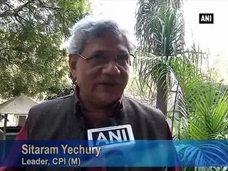 JNU row: Yechury demand evidence about Rajnath's Hafiz Saeed claim