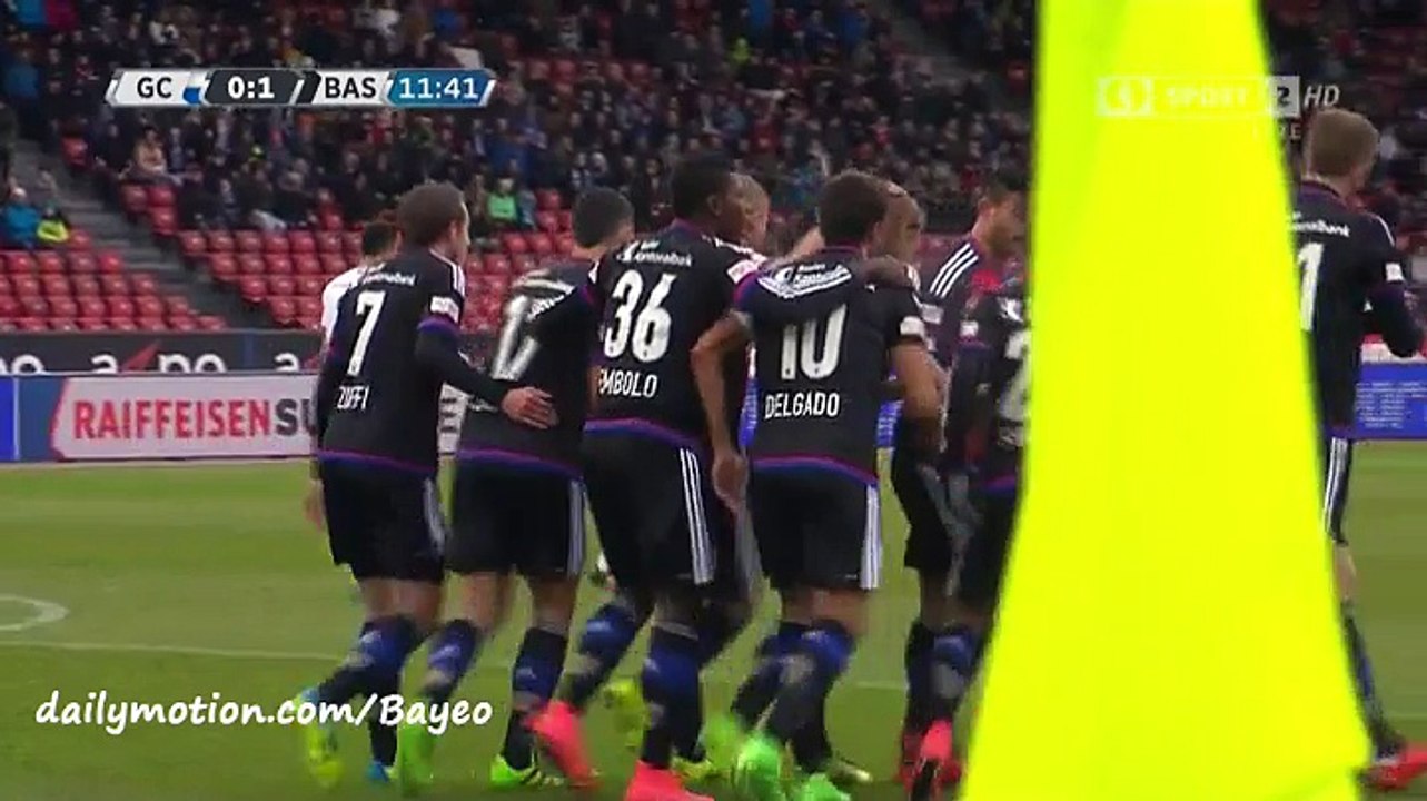 Michael Lang Goal HD - Grasshoppers 0-1 Basel - 14-02-2016