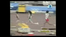 Medaille d'or de Hassiba Boulmerka du 1500m au Jeux Olympique BARCELONE 1992