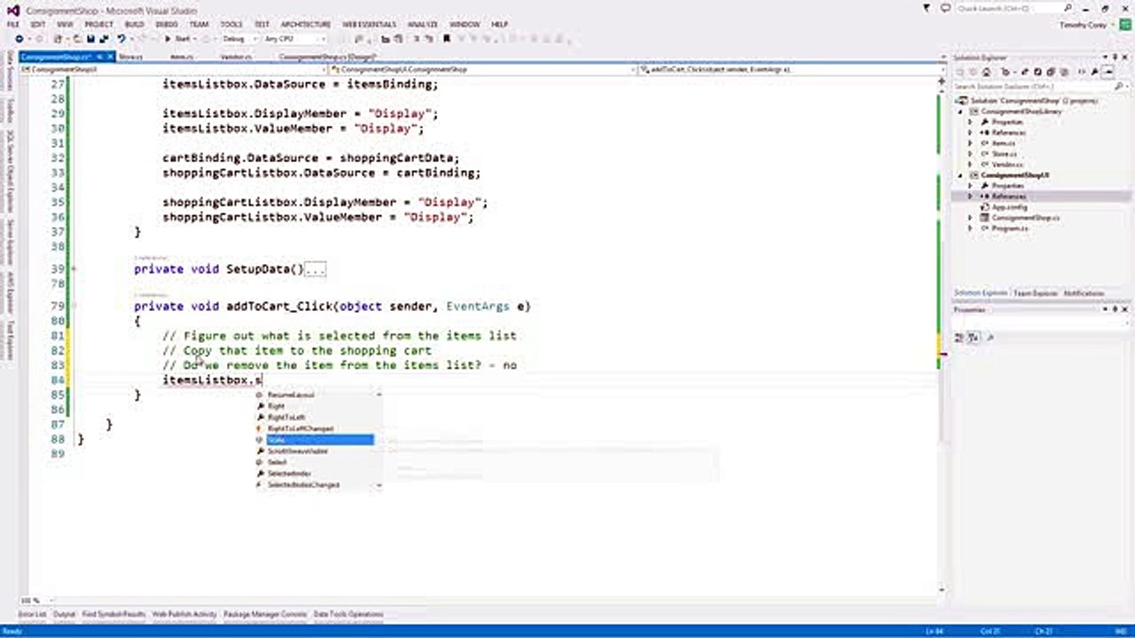 Creating a C# Application_clip16