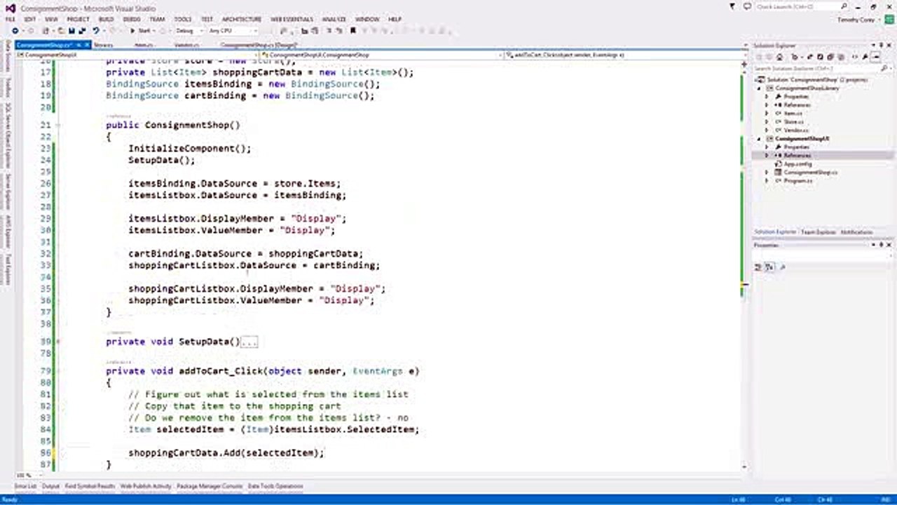 Creating a C# Application_clip17