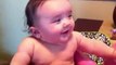 [Funny Baby Video] Twin babies laughing, crying, and then laughing again