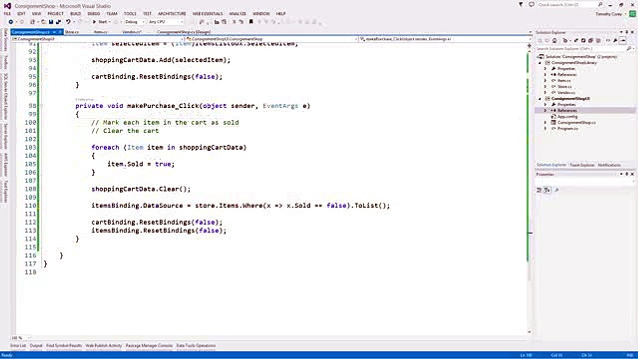Creating a C# Application_clip21