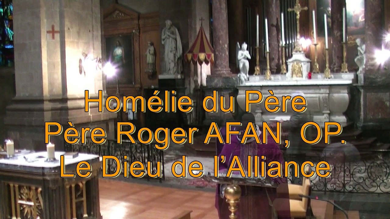 Le Dieu de l’Alliance