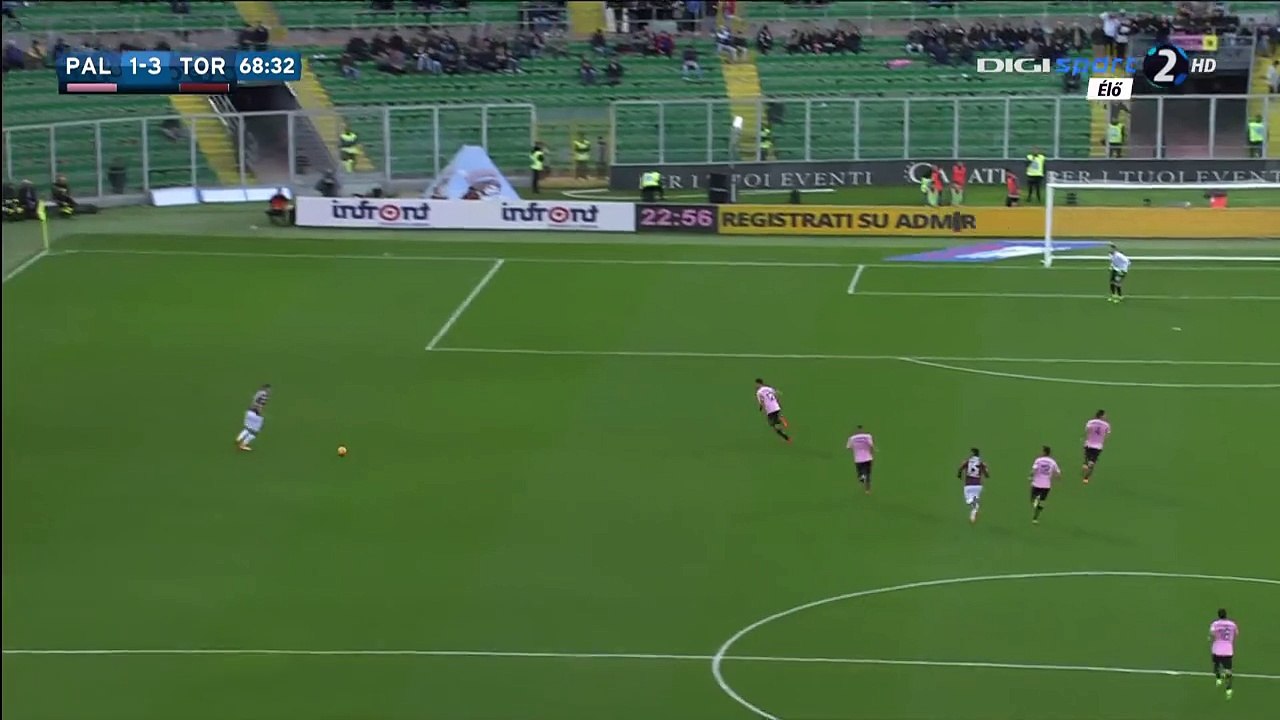 1-3 Ciro Immobile Goal Italy  Serie A - 14.02.2016, US Palermo 1-3 Torino FC