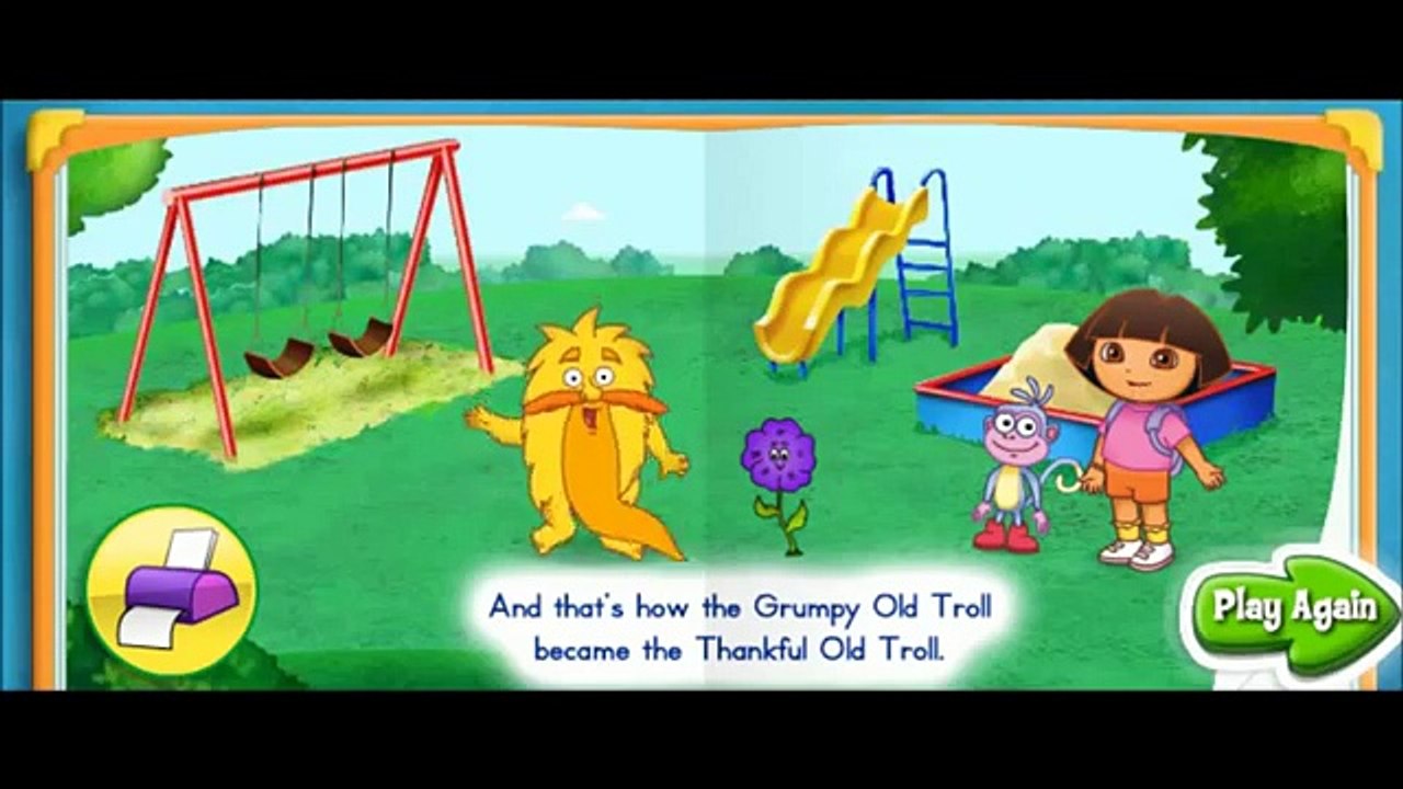 Dora the Explorer  Stories it Dora and Boots Storybook-Full-Game-Walkthrough-for-Kids