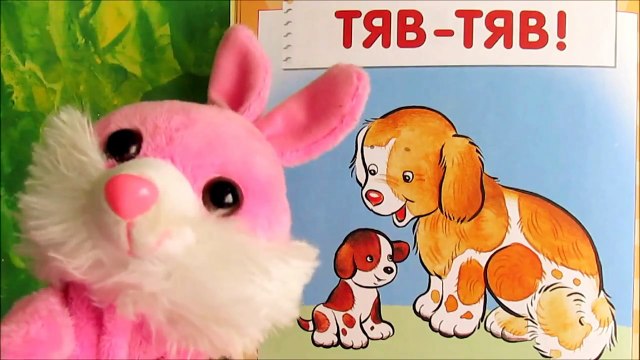 Развивающее видео для детей от года до двух. Как говорят животные