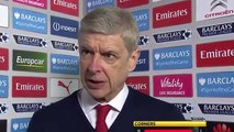 Arsenal 2-1 Leicester - Arsene Wenger Post Match Interview - 14.2.216