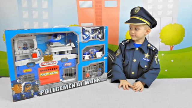 Полицейский Даник и детская форма полиции - Видео для ребёнка