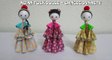 How to make 3D Paper Dolls - Asian Folk Dolls, TUTORIAL -  Chinese Dynasty
