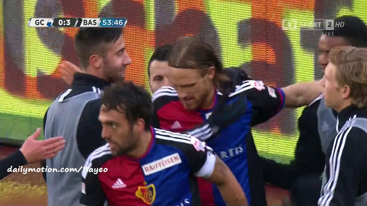Michael Lang Goal HD - Grasshoppers 0-3 Basel - 14-02-2016