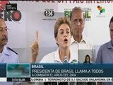 Brasil: Rousseff llama a contribuir con acciones contra virus zika
