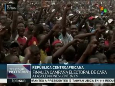 República Centroafricana celebrará segunda vuelta electoral