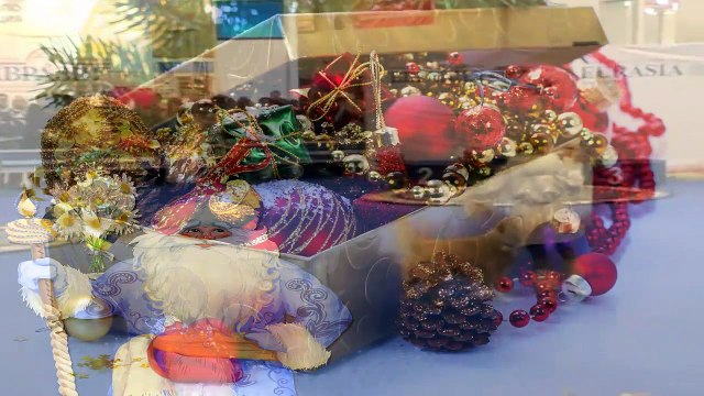 Новогодняя сказка песня, сказка про щенка Сказочные сны новогодние игрушки свечи и хлопушки