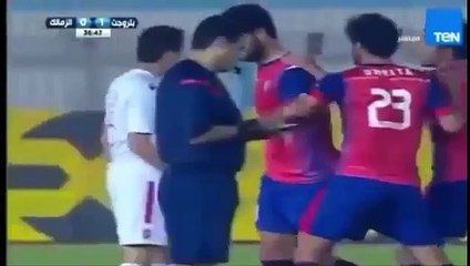 اهداف مبارة الزمالك و بتروجيت 1-1 الدور الأول الدورى المصرى  2015-2016