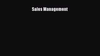 [PDF] Sales Management Download Online