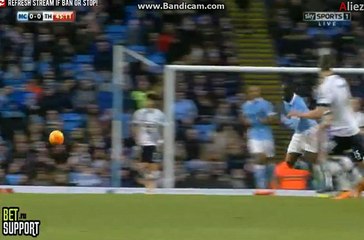 1st Half Goals - Man City 0-0 Tottenham 14.02.2016 HD