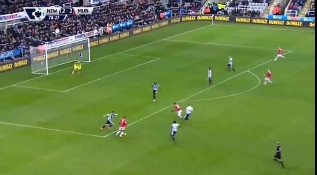 дубль РУНИ Ньюкасл Юнайтед 2 - 3 Манчестер Юнайтед