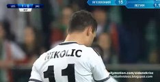 1-0 Nemanja Nikolic - Legia Warsaw v. Jagiellonia 14.02.2016