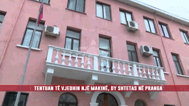 TENTUAN TË VJEDHIN NJË MAKINË, DY SHTETAS NË PRANGA