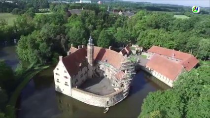Château de Vischering. Die Burg Vischering.Vischering Castle