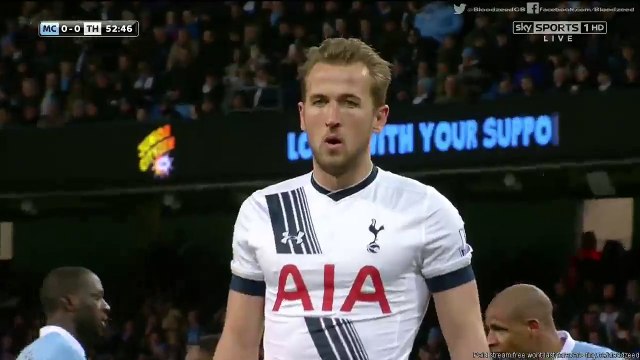 (Penalty) 0-1 Harry Kane Goal HD - Manchester City 0-1 Tottenham 14.02.2016 HD