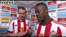 Sunderland 2 1 Manchester United John OShea & Lamine Kone Post Match Interview