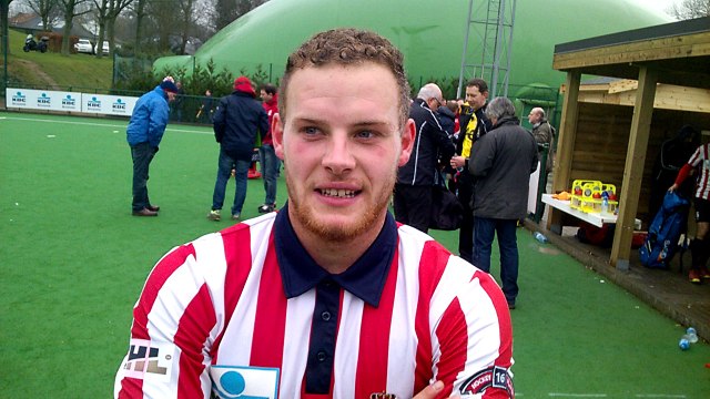 Réaction Dorian Thiéry après la victoire du Léo 3-1 contre l'Héraklès