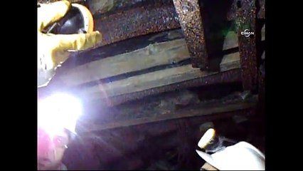 Soma maden kazasının kaza mahalli görüntüleri