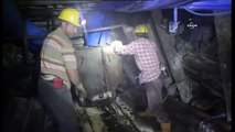 AFAD'ın görüntüleri, madendeki tahribatı gözler önüne serdi