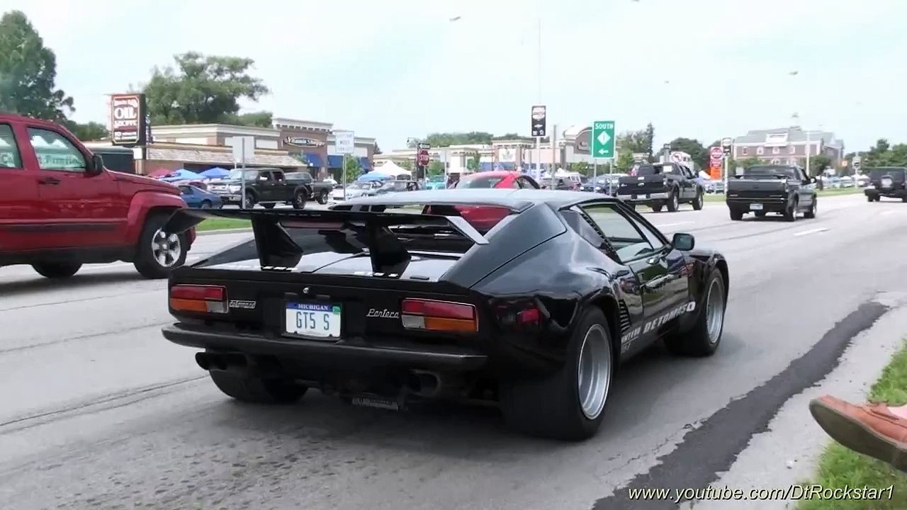 De Tomaso Pantera GT5-S startup and walkaround SUPER RARE