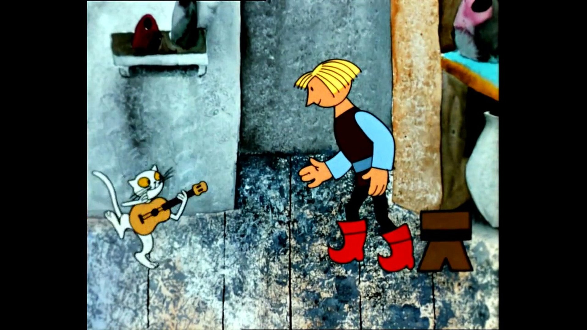 Кот в сапогах мультфильм 1968 кадры