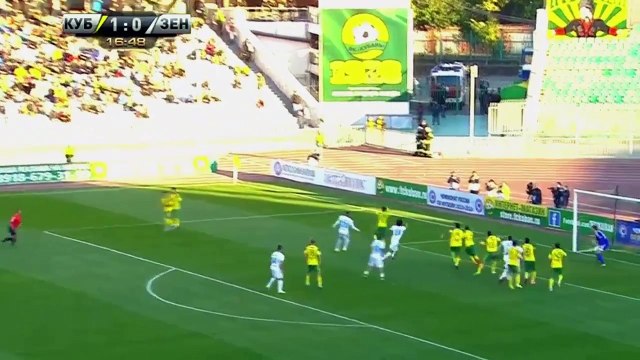 Кубань 2-2 Зенит Российская Премьер Лига 2015- 16 12 й тур Обзор матча