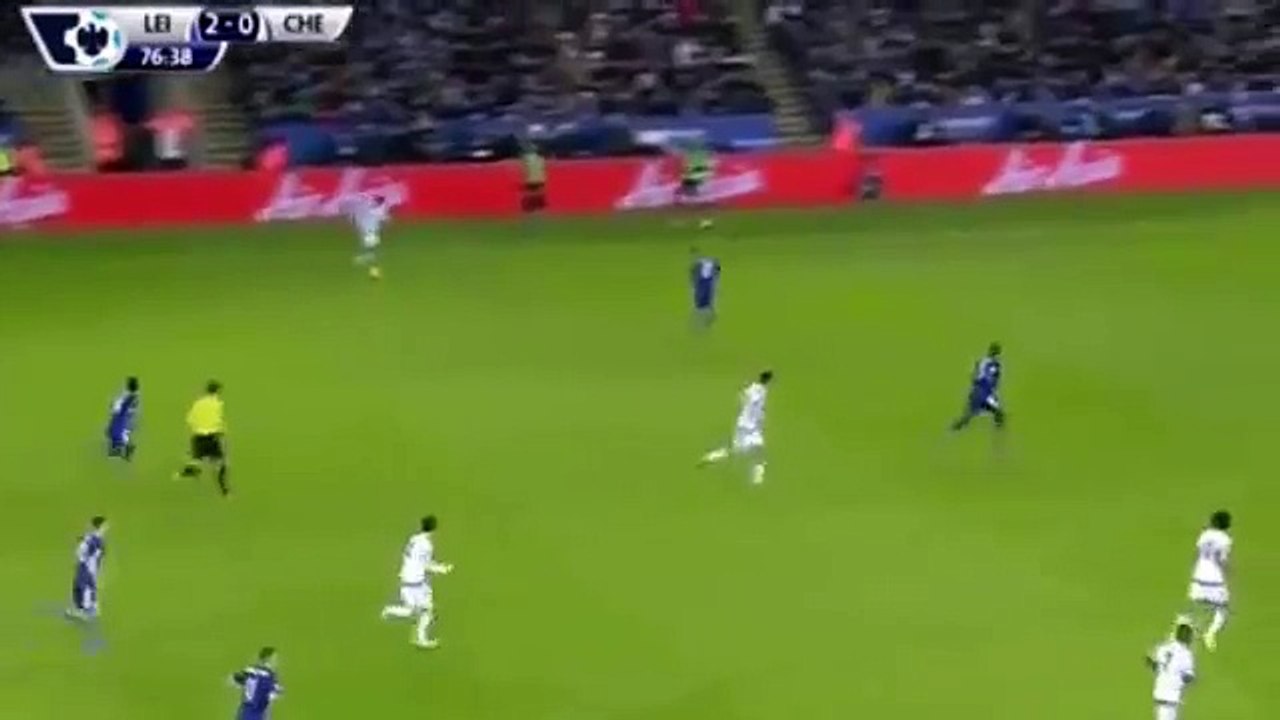 Лестер 2- 1 Челси .  Чемпионат Англии 2015- 16   Премьер Лига   16 й тур   Обзор матча 15.12.2015