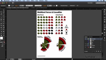 18_Finishing_Up - Designing an Infographic on Illustrator