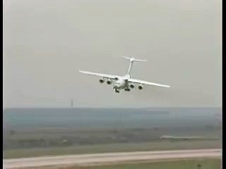 Crazy landing with IL76MF