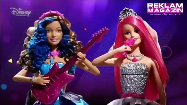 Barbie Prenses ve Rock Star Oyuncak Bebekleri Reklamı