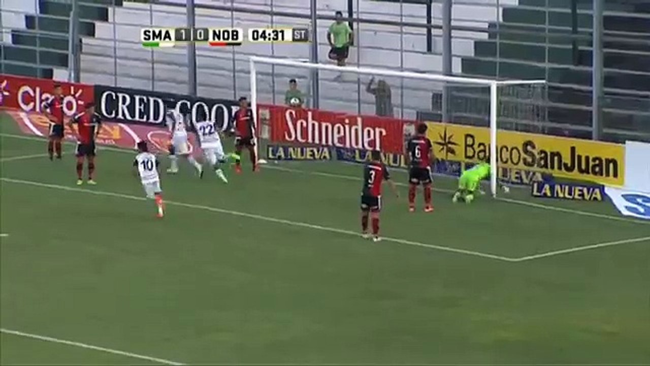 Gol de Mattia. San Martín 2 Newells 0. Fecha 1. Torneo Transición 2016