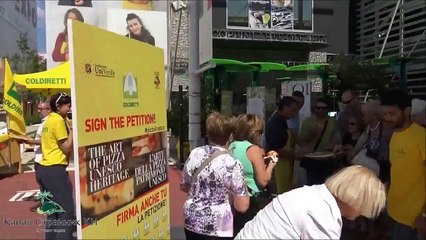 Неаполь Италия- Фестиваль пиццы Пиццафест