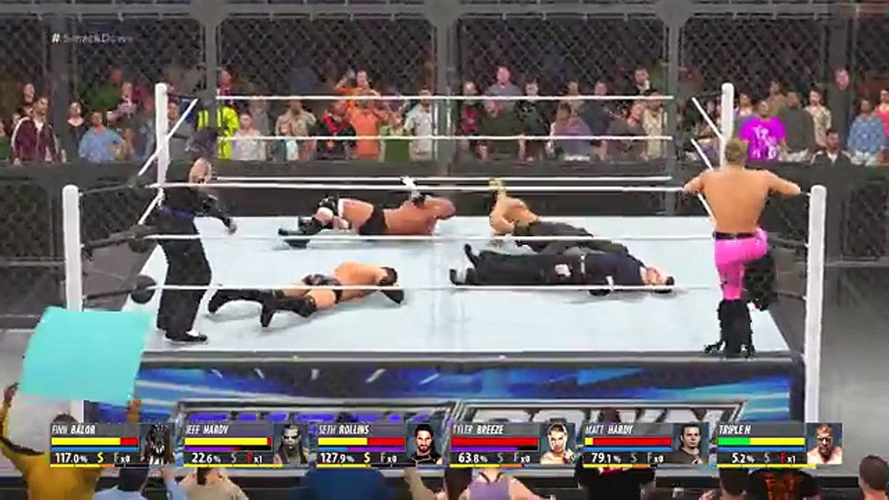 WWE 2K16 - Universe Mode - 'CHAMPIONS IN A CELL!' _ #85