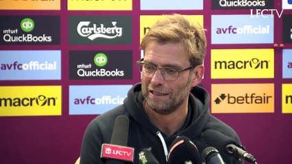 Klopp's post-match press conference