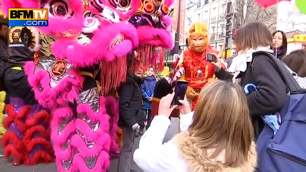 Le nouvel an chinois fêté à Paris