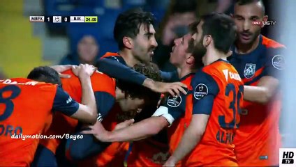 All Goals HD -Basaksehir 2-2 Besiktas - 14-02-2016