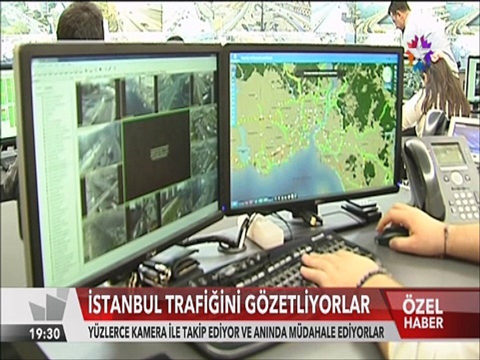 İstanbul Trafiğini yüzlerce kamerayla izleyip anında müdahale ediyorlar