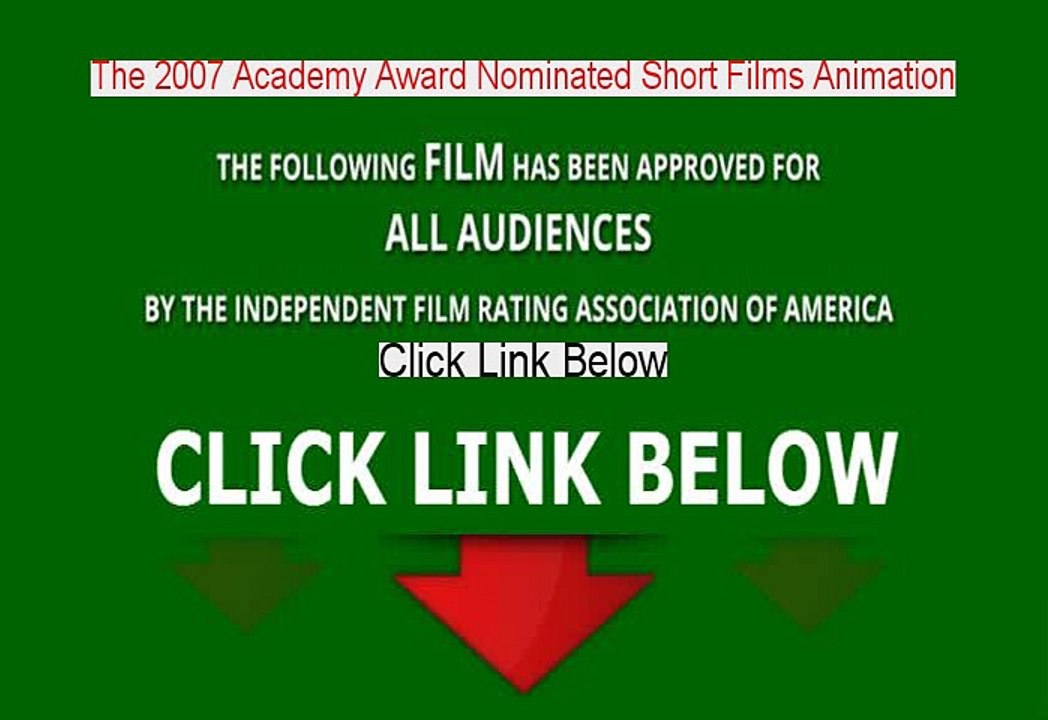 The 2007 Academy Award Nominated Short Films Animation Free Online Movie (2008)