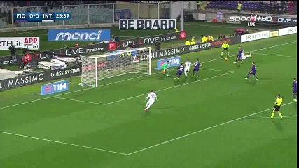 Marcelo Brozovic Goal HD - Fiorentina 0-1 Inter - 14-02-2016