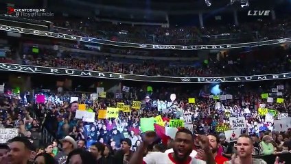 ROTAL RUMBLE DEAN ABROSE  VS KEVIN